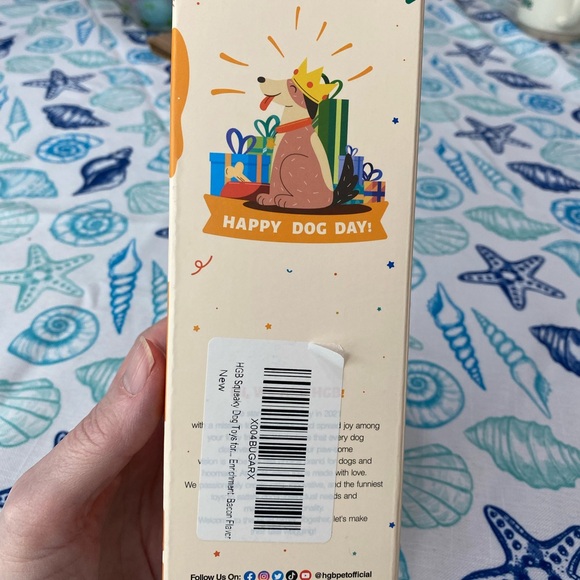 HGB Purple Alligator Dog Toy nib - Picture 6 of 9